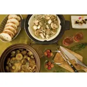 Iga-yaki Bistro Steaming Pot Kuro (Large) for 2-4 people | Kitchenw From Japan