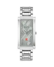 Bulova Frank Lloyd Wright Pattern #106 Watch, 24.6mm x 45mm