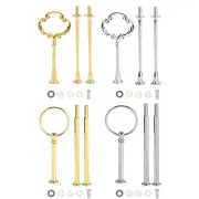 3 Tier Cake Plate Stand Zinc Alloy Cake Cupcake Holder Wedding Party