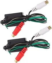 HORIALENCE 2pcs Potentiometer Speaker Wire Speaker Wire Connectors for Home Stereo Turntable Speakers Wired Line Output Converter Car Audio Car Audio Amplifier Wiring Kit