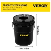 DWC Hydroponic System 5 Gallon 5 Bucket Deep Water Culture with Pump Air Stone