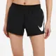 NIKE SWOOSH RUN SHORT 女款黑色運動短褲 NO.CZ9316010