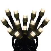 ProductWorks 150 LED-Micro String Light Set with 8-Modes, Brilliant White, 36ft