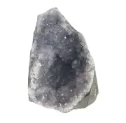 Smoky Amethyst Cluster - Cut Base Geode - A