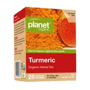 Organic Planet Organic Turmeric Tea 25 bags - Fresh, healthy organic delivery | Doorstep Organics