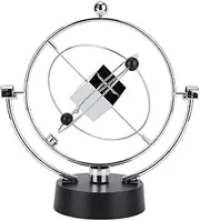 Kinetic Art Asteroid, Magnetic Swing Orbital Craft, Electronic Perpetual Motion Desk Toy for Home Decoration