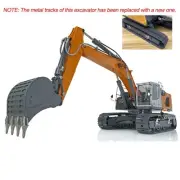 XDRC 1/14 Metal Hydraulic RC Excavator 945 Model Painted Digger W/Light Motor
