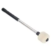 Durable Bass Drum Mallet Drumstick With Wool Felt Head Percussion Marching ZO