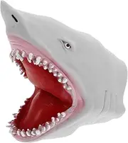 Generic Reusable Cute Shark Hand Puppet for Soft TPR Material for Storytelling and Role Play Engaging Interactive Puppet for Boys and Enhances Imagination and Communication Skills