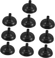 Toyvian 10pcs Round Base for Table Flag Stand Secure Miniature Flagpole Holder for Office Reception and Exhibition Use Lightweight and Portable Design