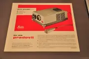 Leitz Pradovit Product Information Sheet, c1961, New!