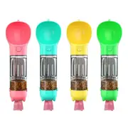 Portable Pet Water Drink Bottle Dog Travel Bowl Dispenser Rubbish Disposal Bags
