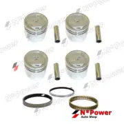 PISTON & RING SET STANDARD SIZE FOR MITSUBISHI 4G32 1.6L Galant Colt Cordia