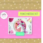 Docrafts Simply Make Punch Needle Unicorn Kit