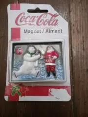 Coca-Cola Vintage Coke For Santa Fridge Magnet Christmas Coke No. 51487 NIP