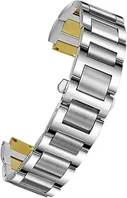 [CEKGDB] Stainless Steel Lug End Watchband For Cartier Ballon Bleu Series 20 * 12mm 18 * 11mm 14 * 8mm W6920046 Straps Women Men Bracelet