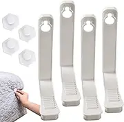 Quilt Fixing Clips | 4X Bed Sheet Fixing Clip with Lock Buckle,Blanket Sheet Holder with Lock Buckle Heavy Duty for Winter Quilt