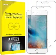 JETech Screen Protector for iPhone 6 Plus and iPhone 6s Plus, 5.5-Inch, Tempered Glass Film, 2-Pack