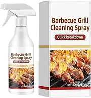 Grill Cleaner Spray | BBQ Cooking Racks Grease Cleaning Spray - BBQ Grime Cleaner Spray, BBQ Grime Remover for Air Fryers, Stoves