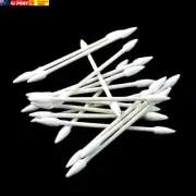 800 Pieces Cotton Swabs, Double Precision Tips with Paper Stick, 4 Packs, 200 Pi