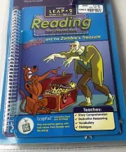 Leapfrog Leap 2 Scooby Doo And The Zombies Treasure Reading Book Cartridge NEW
