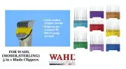 Wahl 5 in 1 Stainless Steel Guide Attachment Comb Fit Arco,Genio,Creativa,Li+Pro