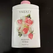 Yardley of London English Rose 7.0 oz Perfumed Talc, clean