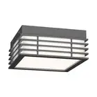 Sonneman 7425-8 Marue 8"W LED Flush Mount Square Ceiling Fixture - Grey