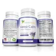 Keep Calm - Calming Supplements Formulated for Natural - Helps Fight Panic wi...