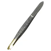 Manicare Triple X Tweezers Gold Tipped