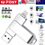 USB3.0 Flash Drive 3 in1 Pendrive OTG Memory Stick Photo Storage Stick