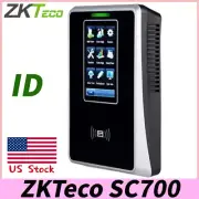 ZKTeco SC700 TCP/IP Control Time Clock Attendance USB 125Khz RFID CardAccess US