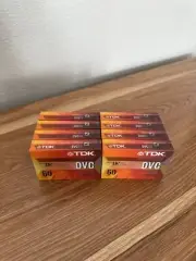 TDK Mini DVC 60 8 Pack Camcorder Cassettes Mini DV BRAND New Sealed