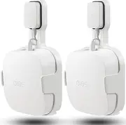 ZahoTse Wall Mount for Eero Pro 6E Home WiFi System-Simple and Sturdy Wall Mount Stand for Eero Pro 6E tri-Band mesh Wi-Fi 6 System,Without Messy Cables (White,2Pack