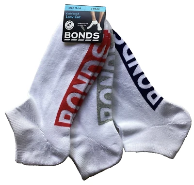 12 PAIRS MENS SZ 11-14 BONDS CUSHIONED LOW CUT WHITE SPORTS SOCKS