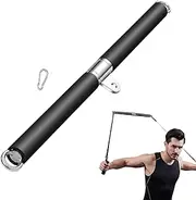 Straight Rod | Stainless Steel Lifting Straight Rod,Muscle Building Multi-Functional Tool Heavy Duty for Dormitory Home Travel Gym