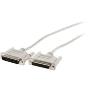 LC5005 1.8M Db25 Plug To Socket Lead Extension Lead All Pins Through Wired 2M DB25 PLUG TO SOCKET