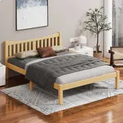 ALFORDSON Bed Frame Double Oak