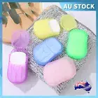 1-20 BOXES Mini Soap Paper Portable Travel Camping Hiking Hand Cleaning Sheets