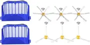 Roller Side Brush Filter Wheel Compatible with IRobot Roomba 600 Series 606 610 620 630 650 660 675 676 680 690 Vacuum Cleaner Accessories (Color : HXL2079 for 14pcs)