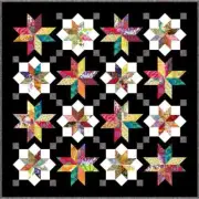 LYRICAL - 55" x 55" - Quilt-Addicts Pre-cut Patchwork Quilt Kit Lap size