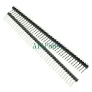 20Pcs NEW 40Pin 2.54mm Single Row Right Angle Pin Header Strip for Arduino kit