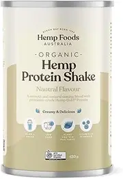 Essential Hemp Organic Protein Natural, White, 420 g