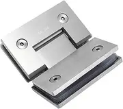 Glass Door Hinge,Bathroom Clamp,Pivot Hinges,Thickened Internal Door Hinges, Butt Hinges, Folding Hinges,135 Degree marine boat yacht accessories glass shower box hinge load 45kg (Color : 304stainless