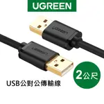 綠聯 2M USB 公對公 傳輸線