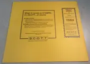 "SCOTT COLLECTION" 1984 MONACO & FRENCH ANDORRA #35 SUPPLEMENT FREE SHP.