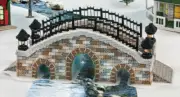 Mary Maxim Arched Bridge Plastic Canvas Kit