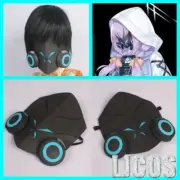 Cartoon Blue Archive Hakari Atsuko Cosplay EVA Black Mask Helmet Halloween Prop