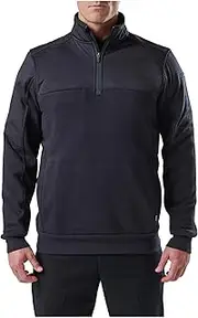 [5.11] Tactical Men's Water-Repellent Job Shirt 2.0, Quarter Zip Long Sleeve, Style 72537