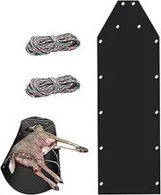 Deer Drag Threads - Heavy Duty Utility Game Carrier for Hunting and Ice Fishing, Portable Gear Tow Sleigh | Multipurpose Snow Equipment Carrier for Fire, Tackle, Trail Recovery and Winter Travel Needs